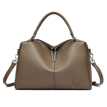 Load image into Gallery viewer, Genuine Leather Tote Bag for Women – Spacious Everyday Shoulder Bag