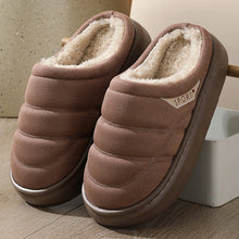 Load image into Gallery viewer, Plush Winter Slippers for Women &amp; Men - Warm Indoor House Shoes with Thick EVA Sole &amp; Non-Slip Grip