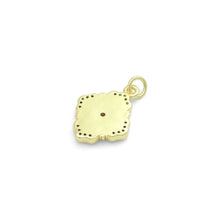 Load image into Gallery viewer, Mop Pearl Oval Flower with Star Charm Pendant, Sku#LX808