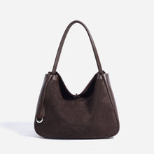 Load image into Gallery viewer, Genuine Leather Tote Bag for Women - Premium Cowhide Shoulder Bag with Zipper Pockets