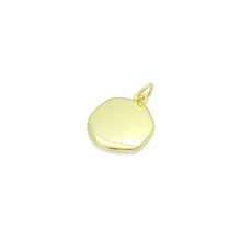 Load image into Gallery viewer, White Enamel Ship Wheel Coin Charm Pendant,Sku#LX871