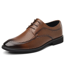 Load image into Gallery viewer, Men's Leather Dress Shoes