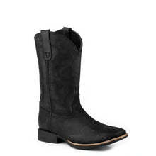 Load image into Gallery viewer, Roper Monterey (Black) - Men's Suede Cowboy Boot