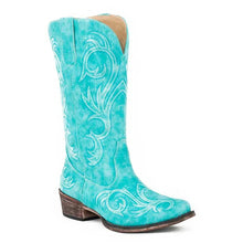 Load image into Gallery viewer, Roper Riley (Turquoise) - Women's Cowgirl Boot
