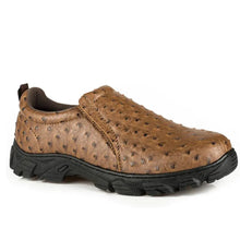 Load image into Gallery viewer, Roper Cotter (Tan) - Men's Ostrich Leather Shoe