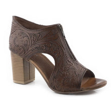 Load image into Gallery viewer, Roper Mika Front Zip (Brown) - Women's Sandals