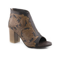 Load image into Gallery viewer, Roper Mika Back Zip (Tan) - Women's Sandals