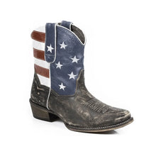 Load image into Gallery viewer, Roper American Beauty (Brown) - Women's Ankle Cowgirl Boot
