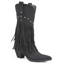Load image into Gallery viewer, Roper Oakley (Black) - Women's Biker Boot