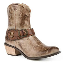 Load image into Gallery viewer, Roper Mae (Tan) - Women's Biker Boot