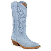 Load image into Gallery viewer, Roper Kit Laser (Blue) - Women's Cowgirl Boot