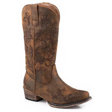 Load image into Gallery viewer, Roper Tall Stuff (Tan) - Women's Cowgirl Boot