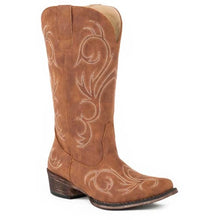 Load image into Gallery viewer, Roper Riley (Tan) - Women's Cowgirl Boot