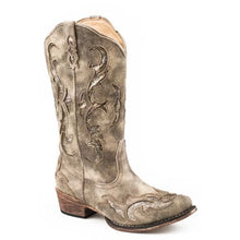 Load image into Gallery viewer, Roper Riley Glitter (Tan) - Women's Cowgirl Boot