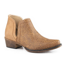 Load image into Gallery viewer, Roper Ava Emboss (Tan) - Women's Cowgirl Boot