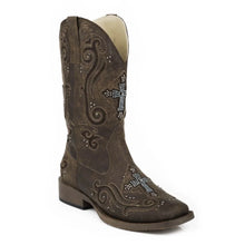 Load image into Gallery viewer, Roper Faith (Brown) - Women's Cowgirl Boot