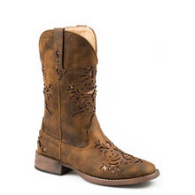 Load image into Gallery viewer, Roper Kennedy (Cognac) - Women's Cowgirl Boot