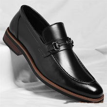 Load image into Gallery viewer, Men's Pointed Toe Business Dress Shoes - Breathable Non-Slip Leather Oxfords