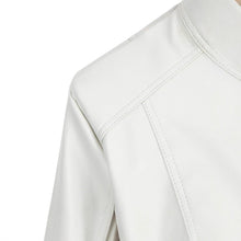 Load image into Gallery viewer, Plus-size Womens Slim-fit Stand-up Collar Jacket