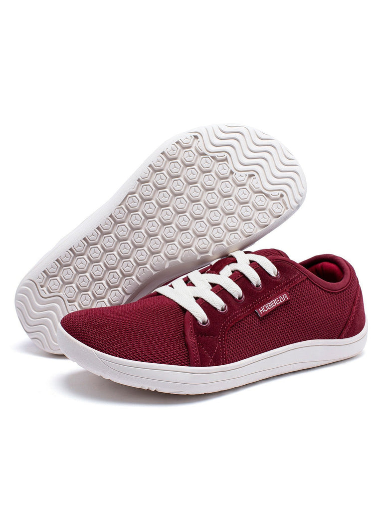 Men's Barefoot Casual Sneakers - Lightweight Mesh Athletic Shoes