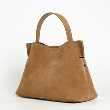 Load image into Gallery viewer, Women's Suede Velvet Crossbody Bag – Niche Design Double Strap Shoulder Bag