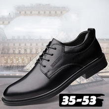 Load image into Gallery viewer, Premium Leather Formal Shoes Men's British Style Extended Sizes 35-53