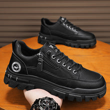 Load image into Gallery viewer, Men's Chunky Sole Casual Sneakers - Comfortable Everyday Footwear