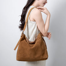 Load image into Gallery viewer, Women's Genuine Leather Underarm Tote Bag – Retro Dumpling Style Shoulder Bag | Sarah Express