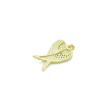 Load image into Gallery viewer, CZ Gold Huggie Angel Wings Charm Pendant, Sku#LK1192
