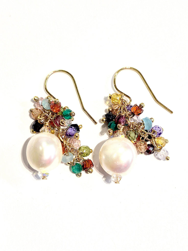 Baroque Pearl Festival earrings