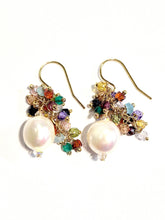 Load image into Gallery viewer, Baroque Pearl Festival earrings