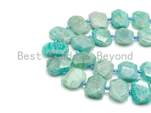 Load image into Gallery viewer, High Quality Natural Amazonite Rectangle Faceted Beads, SKU#U660C