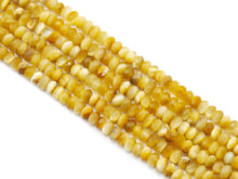 Load image into Gallery viewer, Genuine Golden Tiger Eye Rondelle Faceted Beads, Sku#UA286