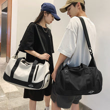 Load image into Gallery viewer, Waterproof Gym Duffel Bag with Wet Dry Separation