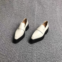 Load image into Gallery viewer, Chunky Platform Slip-On Loafers