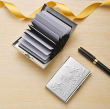 Load image into Gallery viewer, High-End Stainless Steel Cardholder With Map Engraving