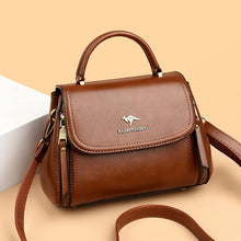 Load image into Gallery viewer, Retro Textured Tote &amp; Shoulder Bag – PU Leather Everyday Handbag for Women