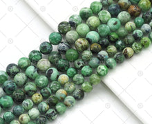 Load image into Gallery viewer, Genuine Green Phosphatite Round Smooth Beads, Sku#U1193