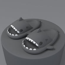 Load image into Gallery viewer, Cartoon Shark Slippers Funny Cute Soft EVA Indoor Outdoor Shoes