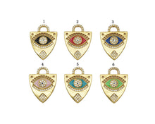 Load image into Gallery viewer, Evil Eye Charm, Sku#B164