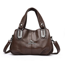 Load image into Gallery viewer, Women's Soft PU Leather Bucket Handbag – Retro European Style