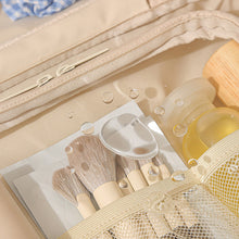 Load image into Gallery viewer, Hanging Travel Toiletry Bag - Large Capacity Makeup Organizer with Multiple Compartments