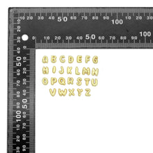 Load image into Gallery viewer, Gold Silver Cute Bubble Initial Charm, Alphabet Name Letter Charm,sku#LD700