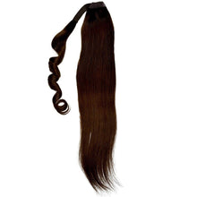 Load image into Gallery viewer, Dark Brown 100% Human Hair Ponytail Extension
