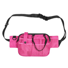 Load image into Gallery viewer, Nurse Tool Organizer Crossbody Waist Bag - Medical Professional Utility Bag with Multiple Pockets