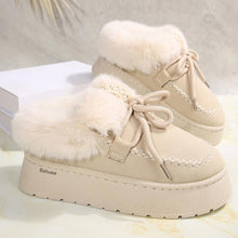 Load image into Gallery viewer, Women's Striped Chunky Heel Loafers - Elegant Retro Wedge Shoes