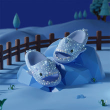 Load image into Gallery viewer, Shark Slippers Glow House Slippers