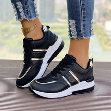 Load image into Gallery viewer, Women's Chunky Platform Sneakers | Color-Block Casual Fashion Shoes