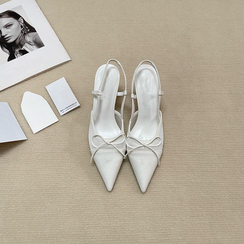 Bow Stiletto Heels