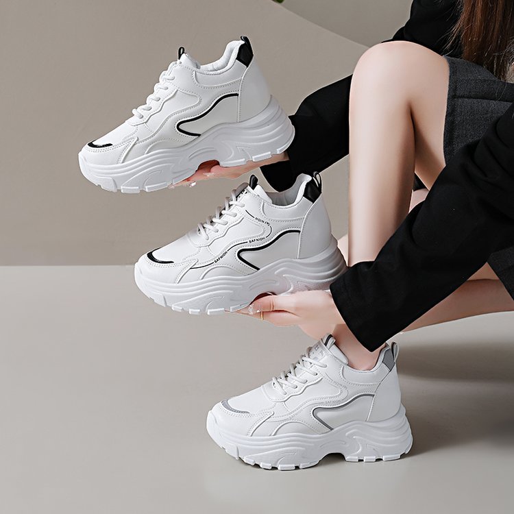 Women's Breathable Mesh Casual Running Sneakers | Lace-Up Soft-Sole Athletic Shoes